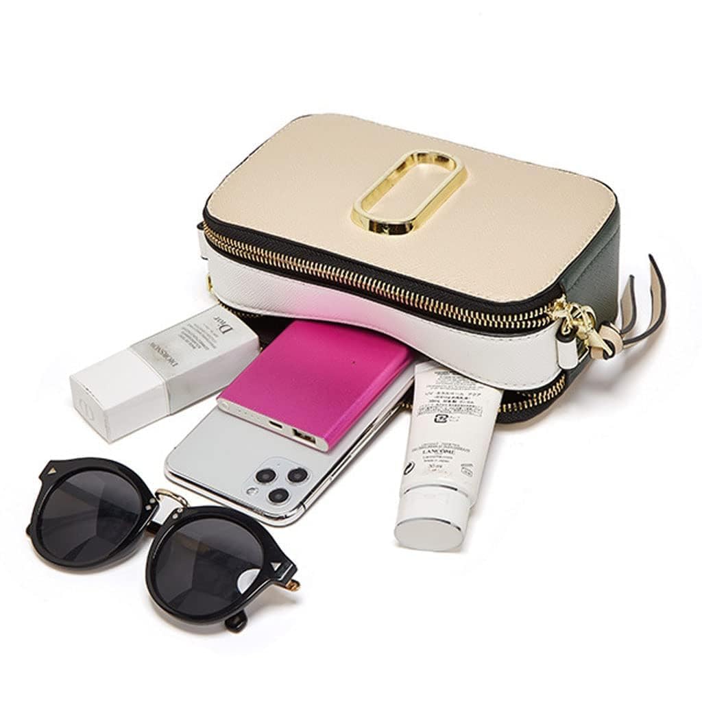 Trendy Women's Snapshot Bag - Small Crossbody Purse with Thick Strap, Convertible Shoulder Bag & Clutch - Perfect for Everyday Use, Travel & Night Out