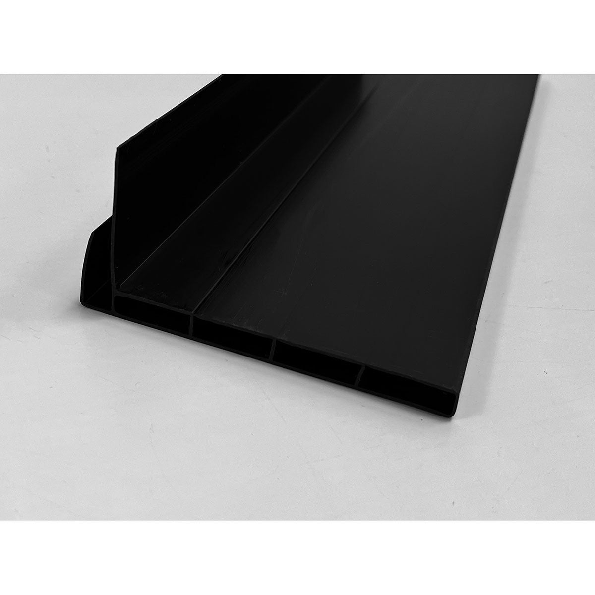 EZ Liner™ 16-Foot Black PVC Sill Trim - Weatherproof Door & Window Seal for Home Protection | Perfect for Basements, Garages & Exterior Doors