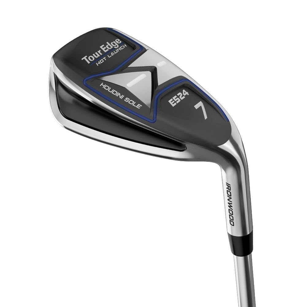 Tour Edge Hot Launch E524 Wedge - Premium Golf Wedge for Precision Shots | Perfect for Short Game & Bunker Play | 2024 Model