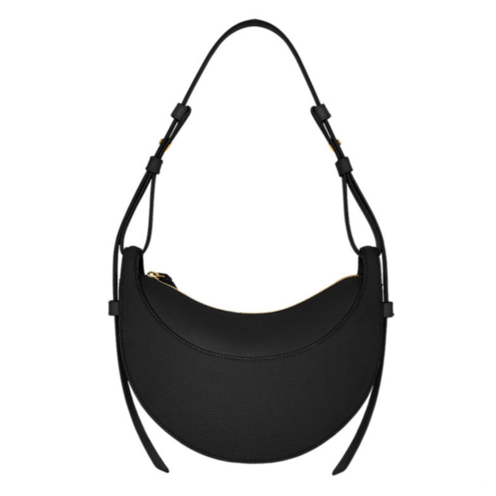 Stylish Leather Crescent Shoulder Bag for Women - Fashionable Sling Crossbody Purse, Designer Hobo Handbag | Perfect for Casual Outings, Travel & Everyday Use