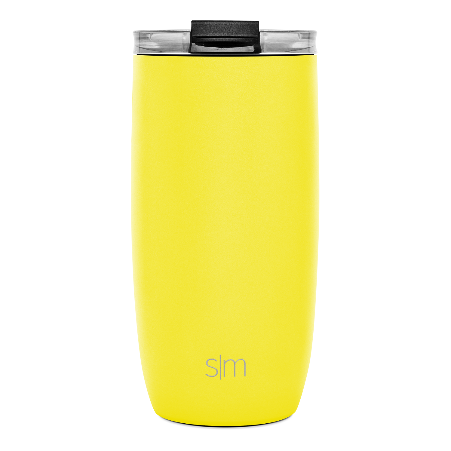 Voyager 20oz Insulated Tumbler with Clear Flip Lid & Straw - Leakproof Stainless Steel Travel Mug for Hot & Cold Drinks - Perfect for Office, Gym, Hiking and Outdoor Activities