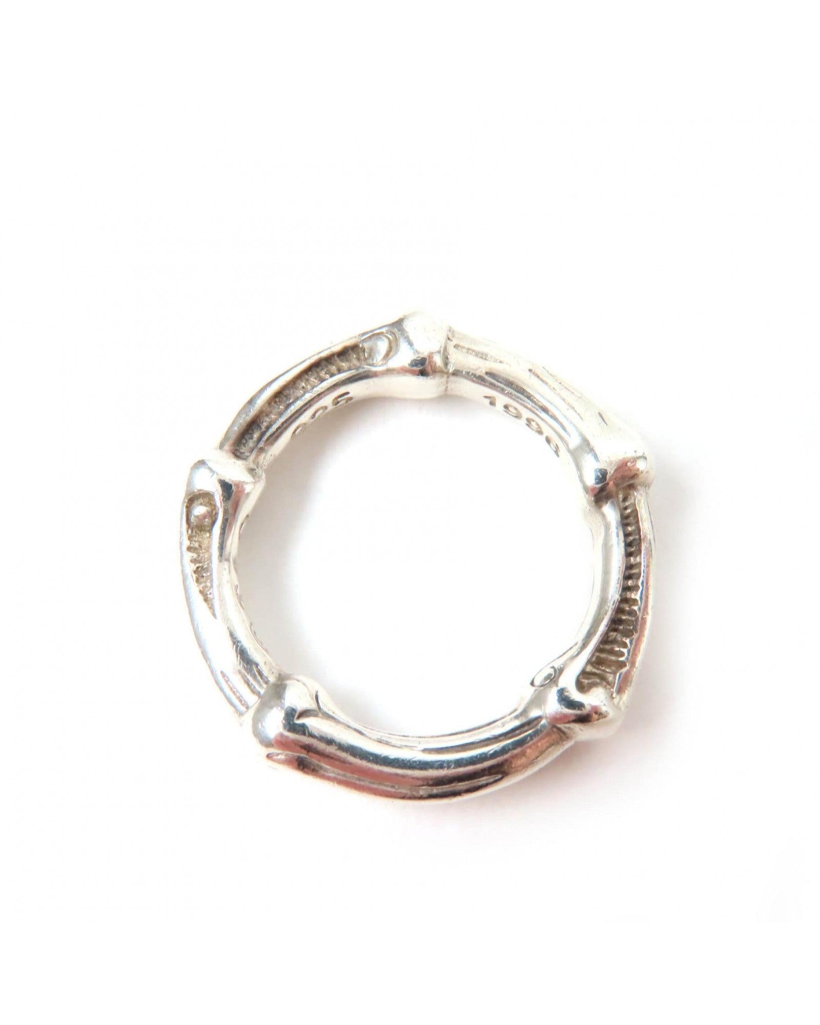 Sterling Silver Bamboo Ring - Elegant & Durable Jewelry for Women - Perfect for Everyday Wear, Gifts & Special Occasions