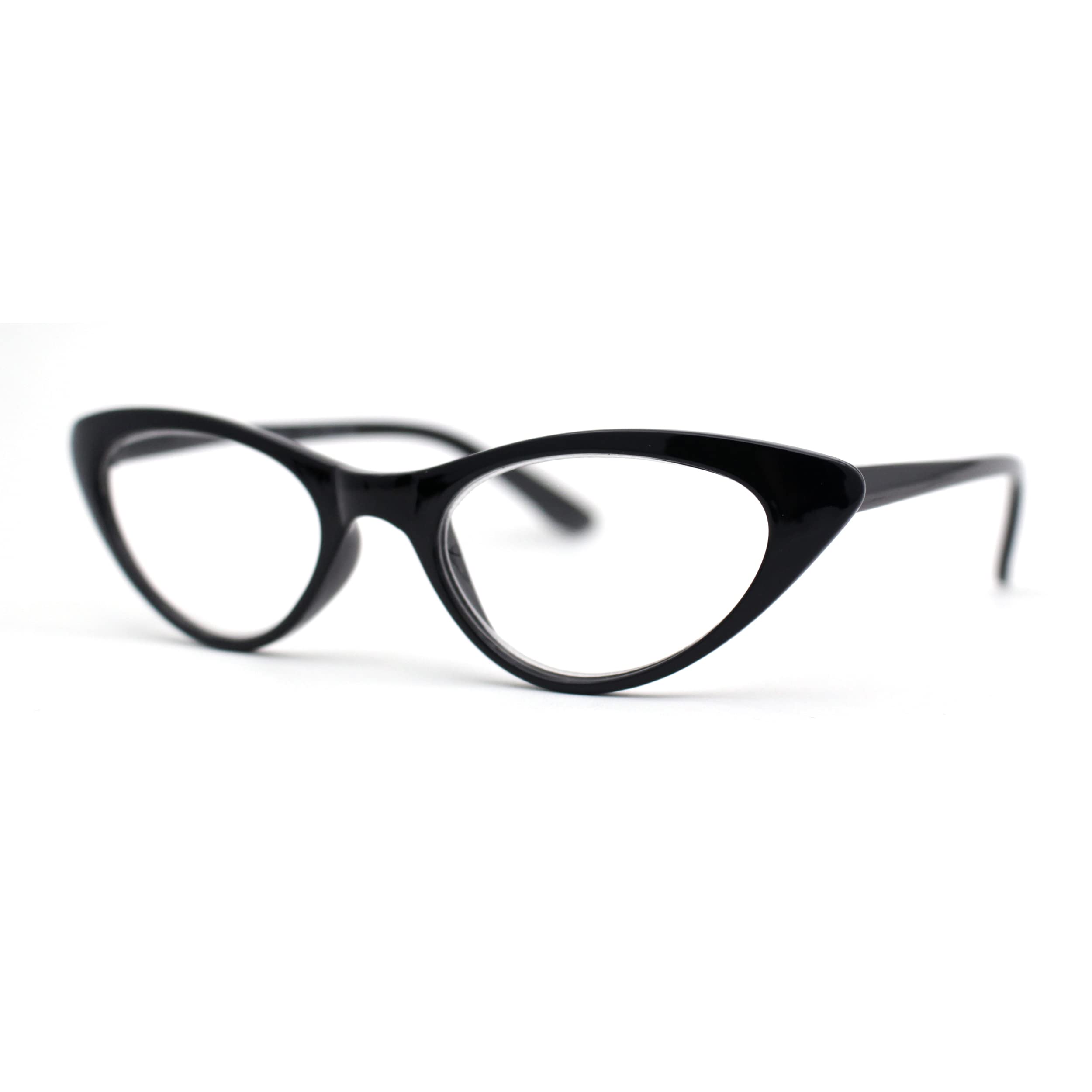 Stylish Cat Eye Reading Glasses for Women - Vintage Retro Fashion Eyewear - Perfect for Reading, Working & Daily Use