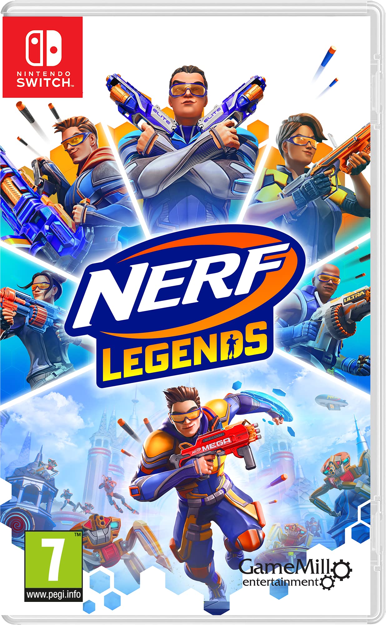 NERF Legends for Nintendo Switch - Action-Packed Shooter Game for Kids & Teens | Perfect for Family Fun & Competitive Play