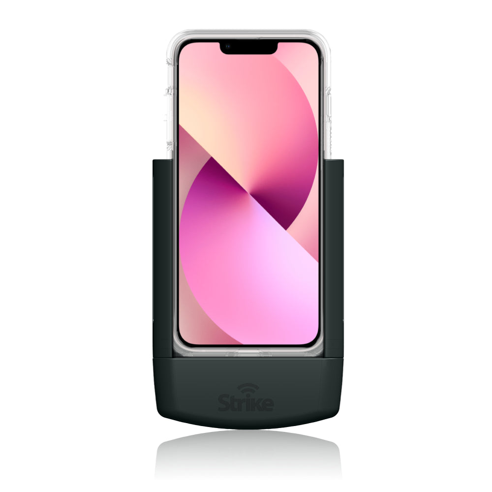 iPhone 13 Car Mount Holder with Shockproof Case - Secure Phone Stand for Driving, Commuting & Road Trips