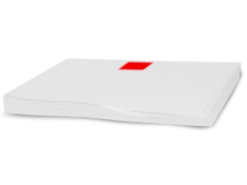 960 Sheets 100% Recycled White Tissue Paper 18 x 24 Inches - High Brightness, Slightly Glossy Finish for Gift Wrapping, Crafts & Party Decorations