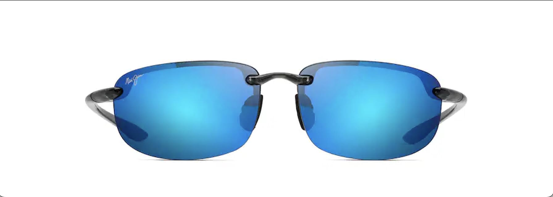 Maui Jim Ho'okipa Sport Sunglasses for Men & Women - Polarized UV Protection - Lightweight & Durable for Running, Cycling, Fishing & Outdoor Activities