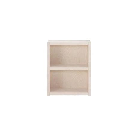 Modern 1-Shelf Bookcase - Sturdy Wooden Storage Shelf for Home & Office - Perfect for Books, Decor & Organizing Small Spaces