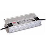 MEAN WELL HLG-480H-C2100B 480W LED Driver Power Supply - 2100mA, 114-229V Adjustable Current, IP67 Waterproof, 3-in-1 Dimming - Perfect for Outdoor LED Lighting, Commercial Signs, and Industrial Applications