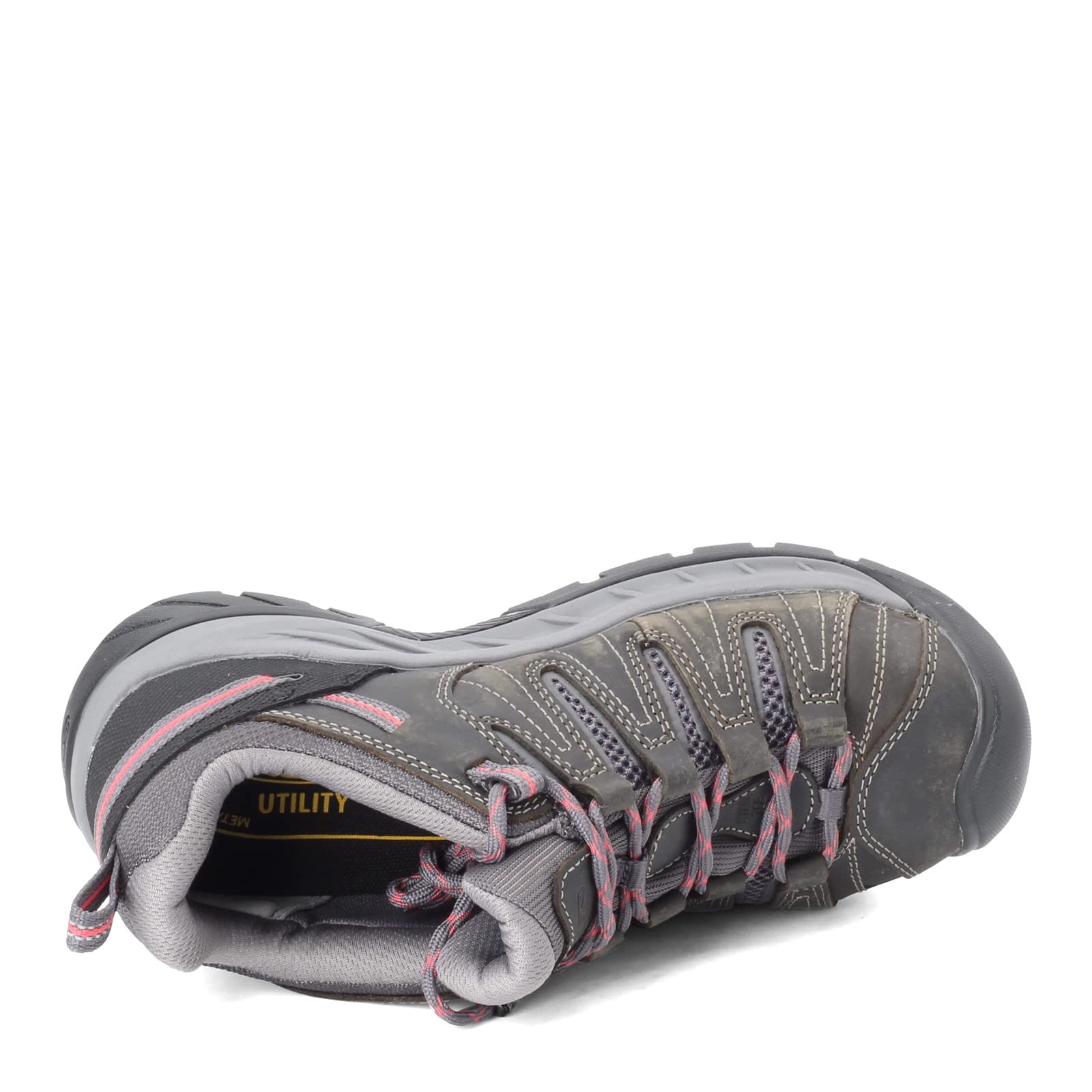 KEEN Utility Women's Flint 2 Low Height Leather Steel Toe Work Shoes - Comfortable & Durable Safety Shoes for Construction, Warehouse & Outdoor Work