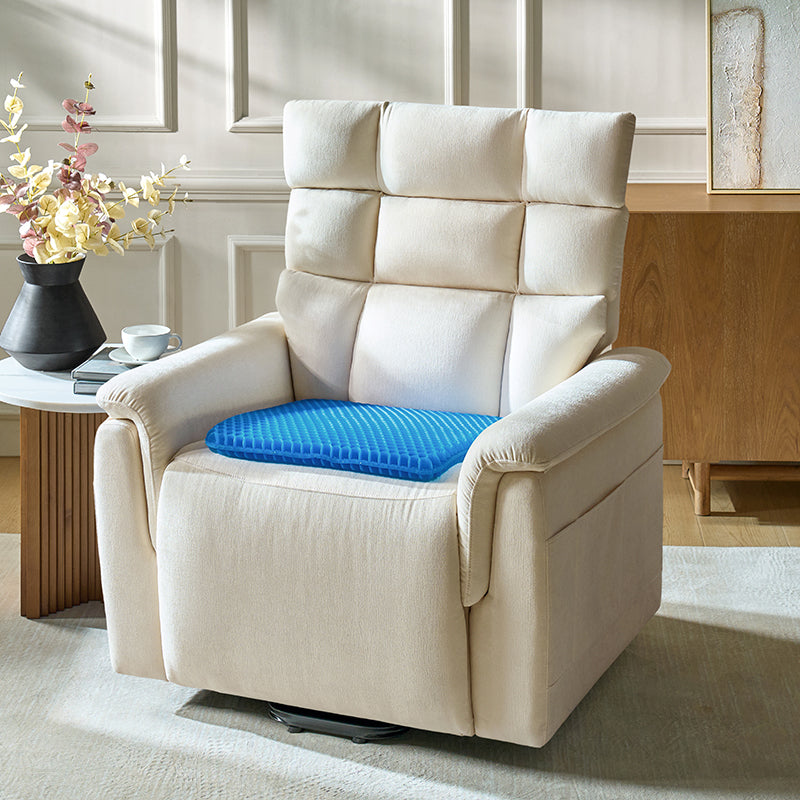 Lift Assist Power Recliner Cushion - Comfort Support for Geriatric Chairs & Elderly Care - Perfect for Home, Hospital & Nursing Facilities