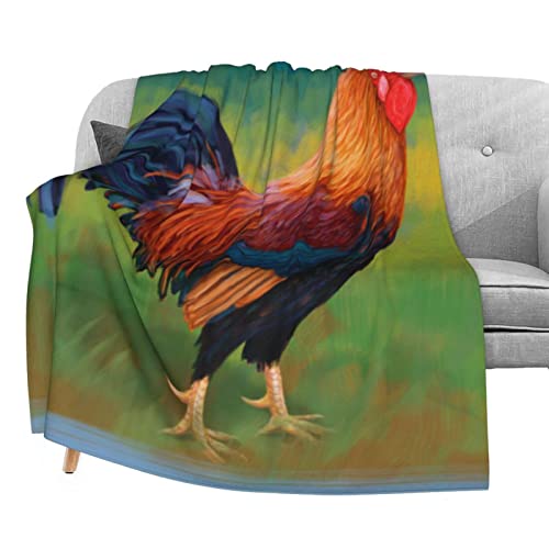 Rooster With Chickens
