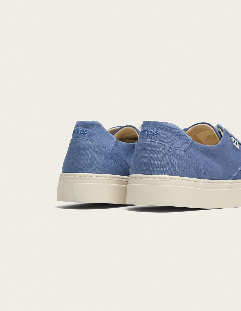 Alexandre Low Basket Woven Blue Canvas Shoes - Casual Sneakers for Women, Men | Perfect for Walking, Running & Everyday Wear