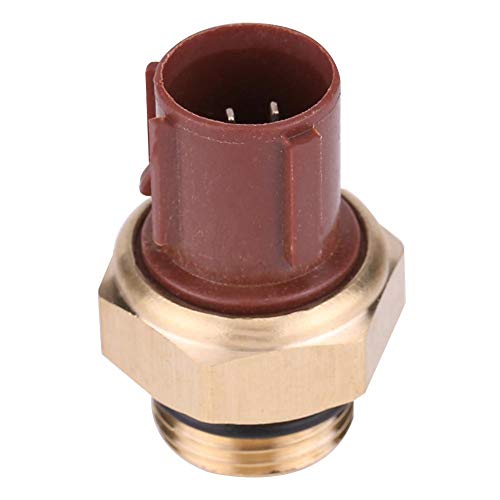 High Reliability Temperature Sensor - Plastic & Brass Construction for Honda & Other Cars | Easy Installation | Engine & HVAC Monitoring