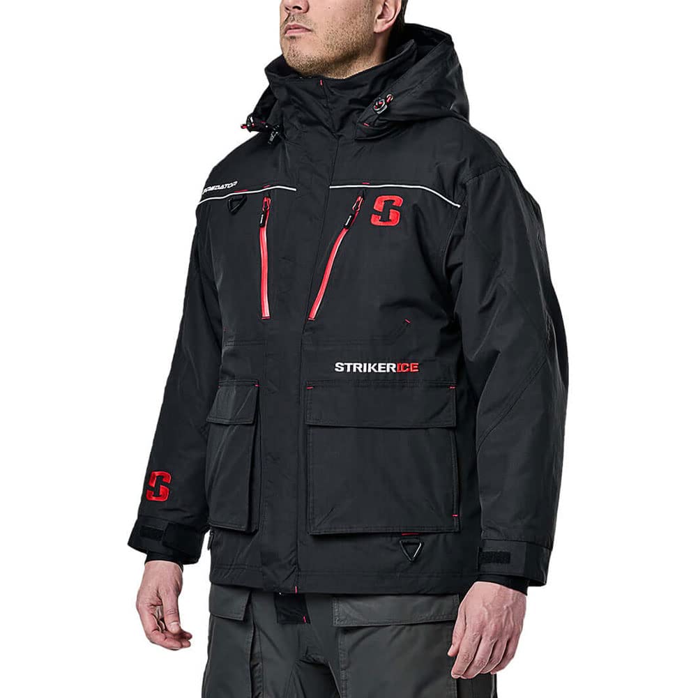 Striker Men's Waterproof Windproof Winter Jacket - Lightweight Insulated Outdoor Coat for Hiking, Camping & Daily Wear