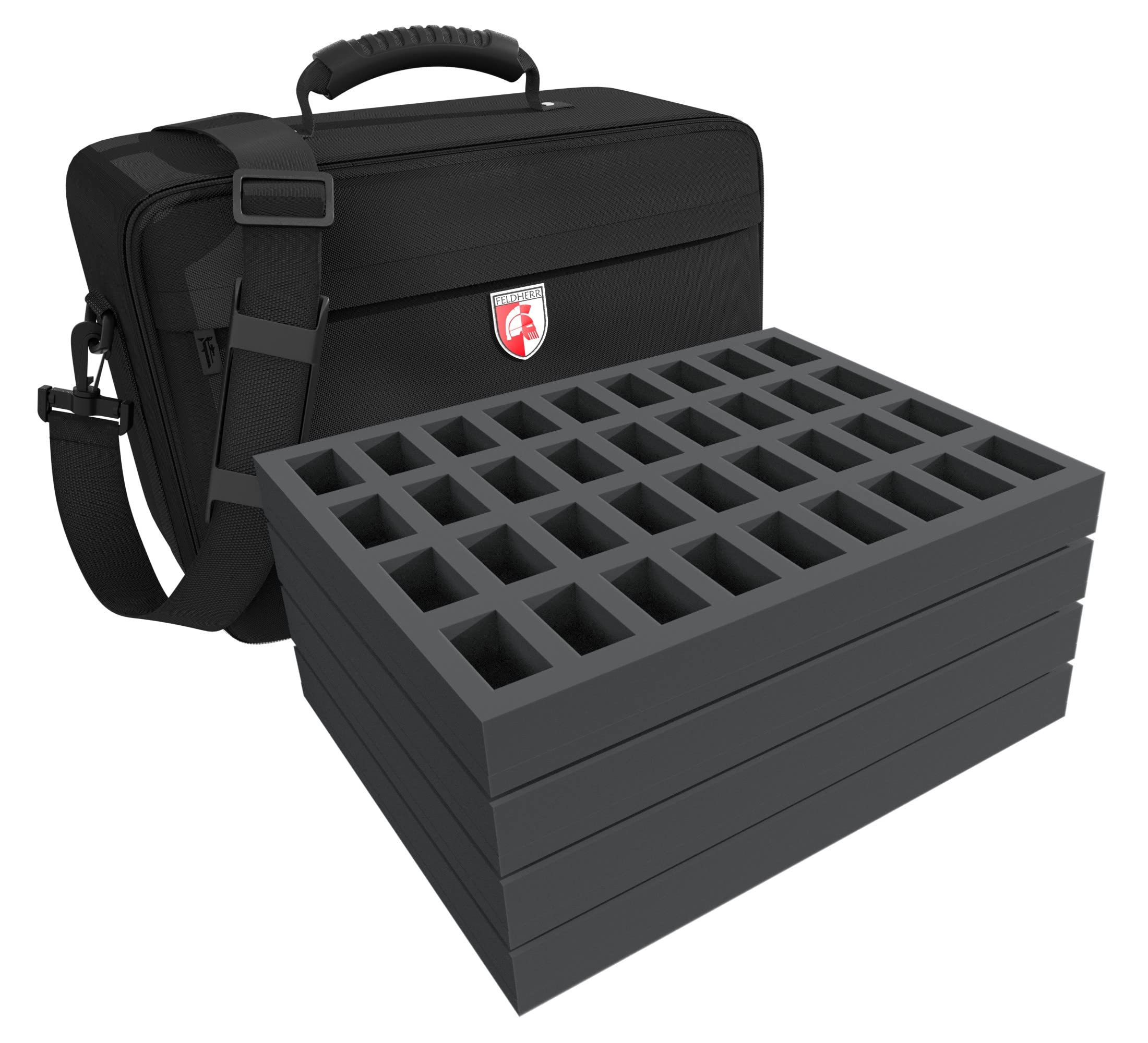 Feldherr Maxi 180 Infantry Figure Case - Premium Storage for Miniature Wargaming Figures | Perfect for Warhammer, D&D, and Tabletop Gaming