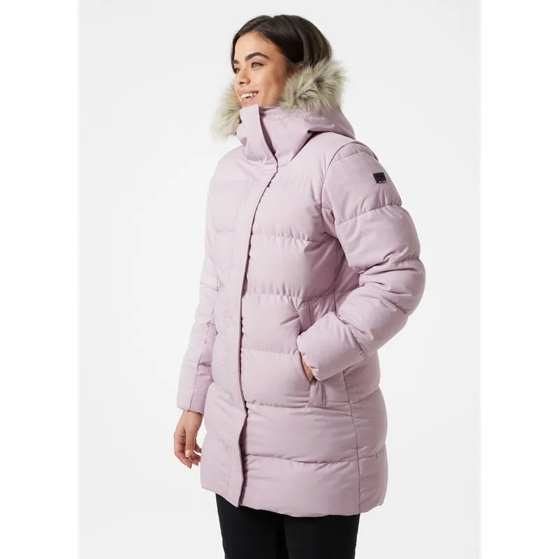 Blossom Puffy Winter Parka for Women - Warm Insulated Hooded Coat, Windproof & Waterproof, Perfect for Snowboarding, Skiing & Cold Weather Outdoors