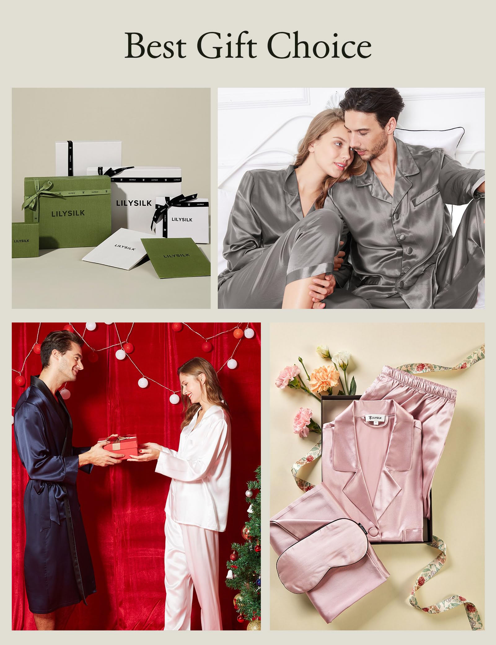 Luxury 100% Mulberry Silk Pajamas for Women - 22 Momme Pure Long Sleeve Full Length Nightwear | Soft & Breathable Sleepwear for Comfortable Nights & Relaxing at Home