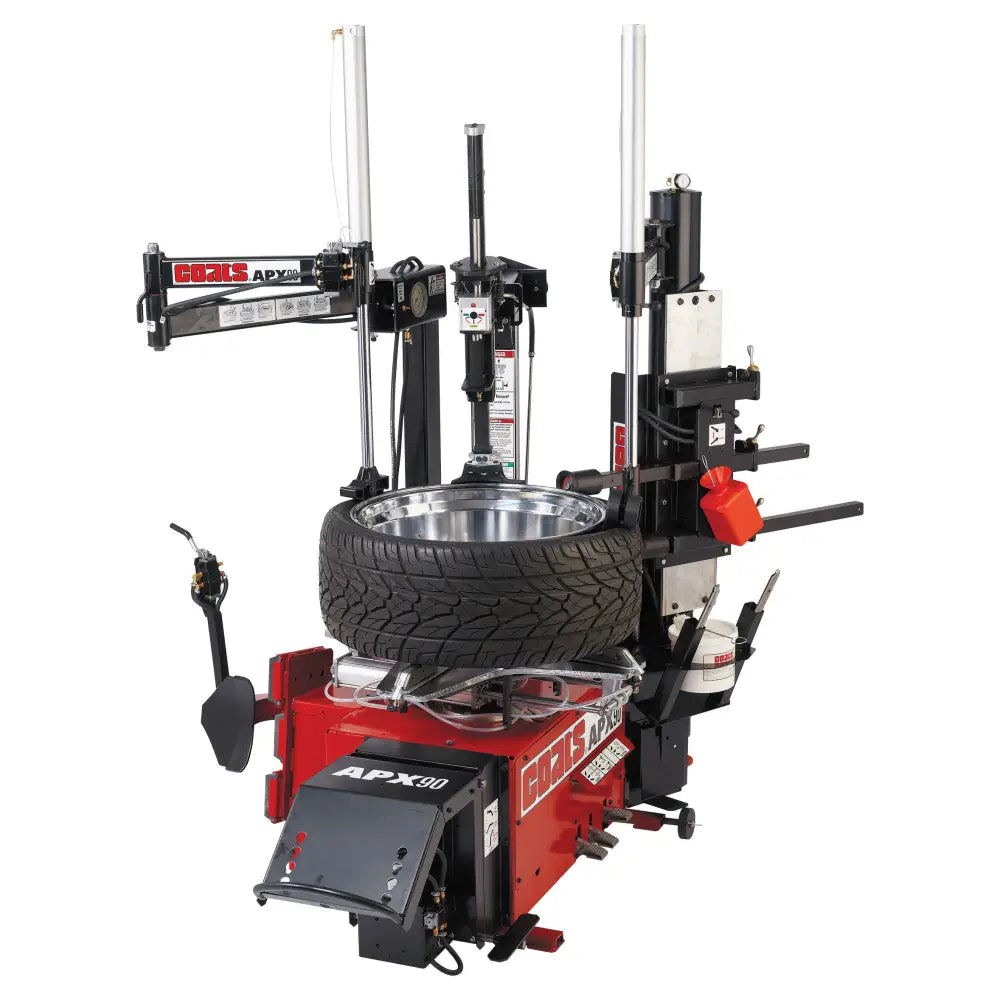 APX90 Heavy Duty Tire Changer Machine for Run Flat Tires - Professional Auto Shop & Home Garage Tire Replacement Tool for Cars, Trucks & SUVs