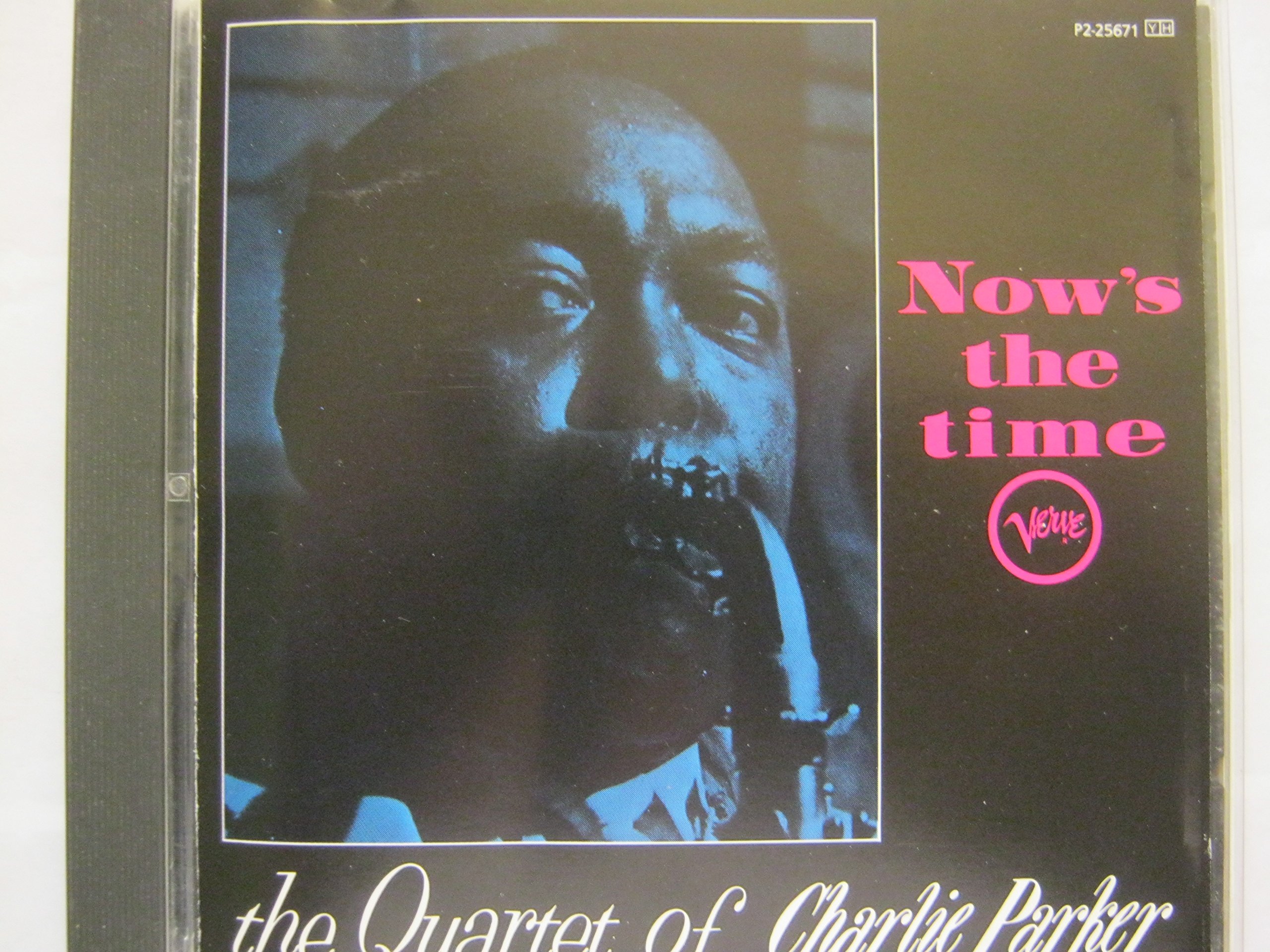 Now's the Time by Charlie Parker - Jazz Quartet Album (1990 Audio CD) | Perfect for Jazz Lovers, Music Collectors & Vintage Vinyl Enthusiasts