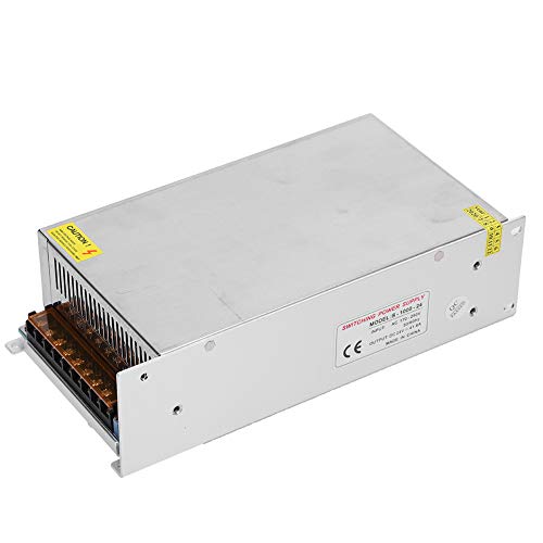 Switching Power Supply Driver Adapter - 12V/24V LED Screen Light Bar & 3D Printer Low Voltage Equipment | Perfect for DIY Electronics, Home Theater Lighting & CNC Machine Power