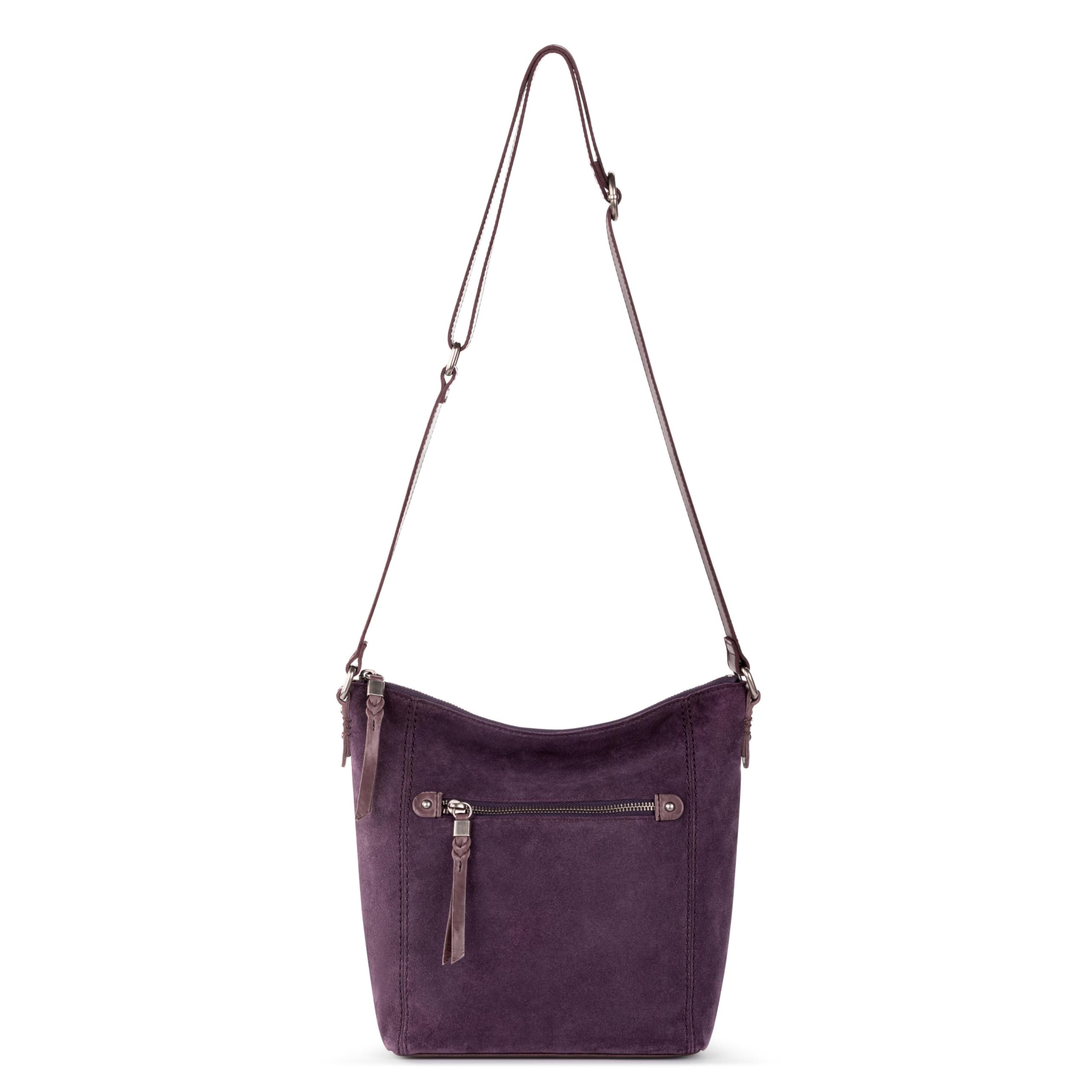 The Sak Ashland Crossbody Purse - Genuine Leather Handbag for Women with Adjustable Shoulder Strap - Perfect for Everyday Use, Work, Travel & Shopping