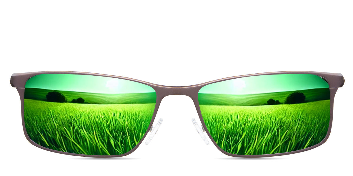 Briggs Men's Polarized Prescription Sunglasses - UV Protection & Anti-Glare for Driving, Fishing & Outdoor Activities