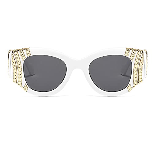 Stylish Gold Wave Sunglasses for Women & Men - UV Protection, Polarized, Fashionable - Perfect for Beach, Driving & Outdoor Activities