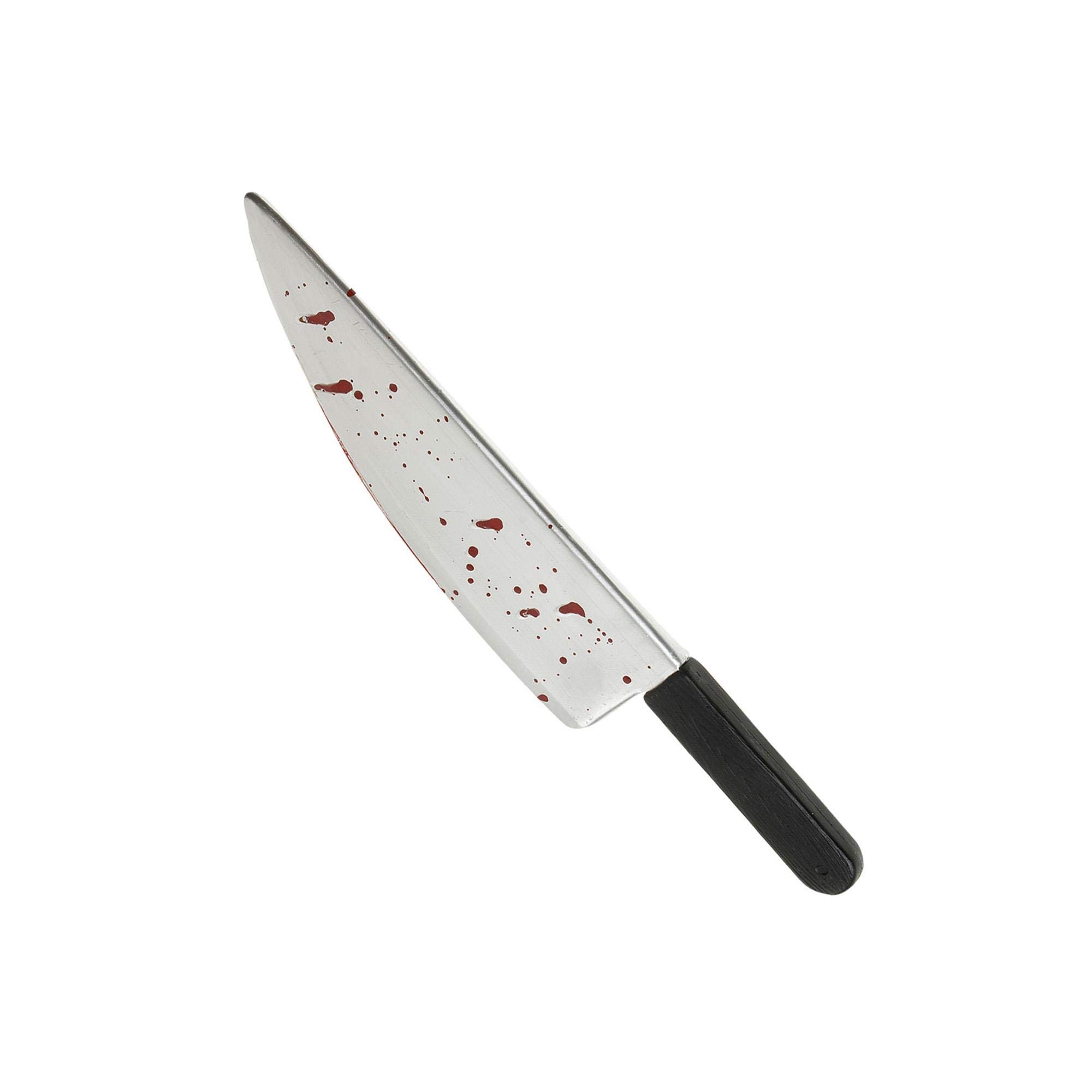 49cm Bloody Knives - Realistic Novelty Toy Weapons for Halloween Costumes, Cosplay & Fancy Dress Accessories | Perfect for Horror Parties, Themed Events & Collectors