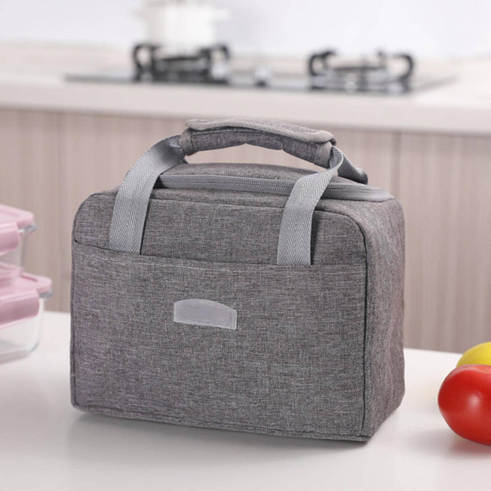 KBREE Large Insulated Lunch Bag for Women - Waterproof Picnic Cooler Bag, Portable Bento Food Pouch for Work, School & Outdoor Activities | Keeps Meals Fresh All Day