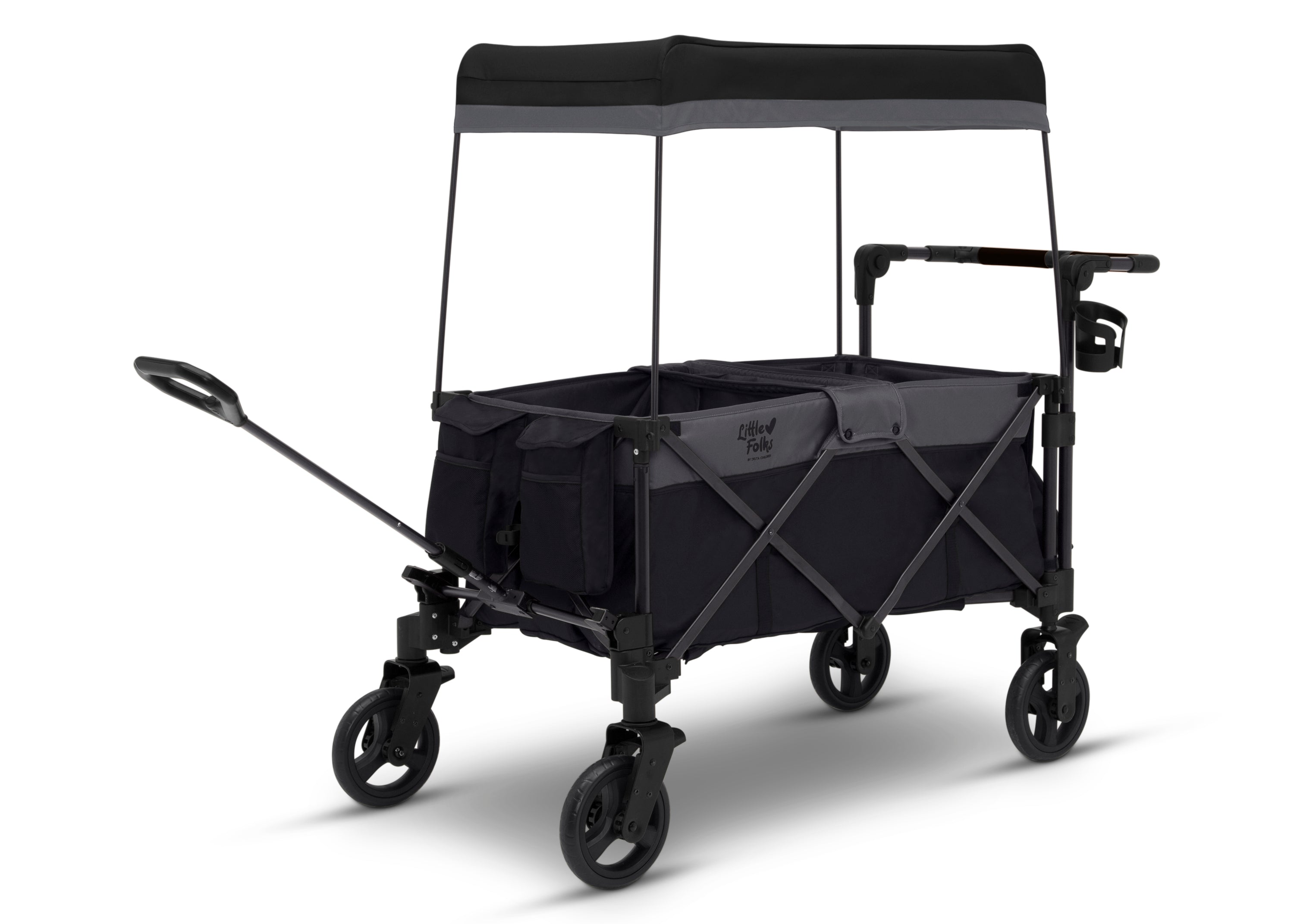 City Wagon Cruiser - Premium Urban Stroller for Kids | Lightweight Foldable Baby Stroller with Adjustable Canopy | Perfect for Shopping, Travel & Daily Walks