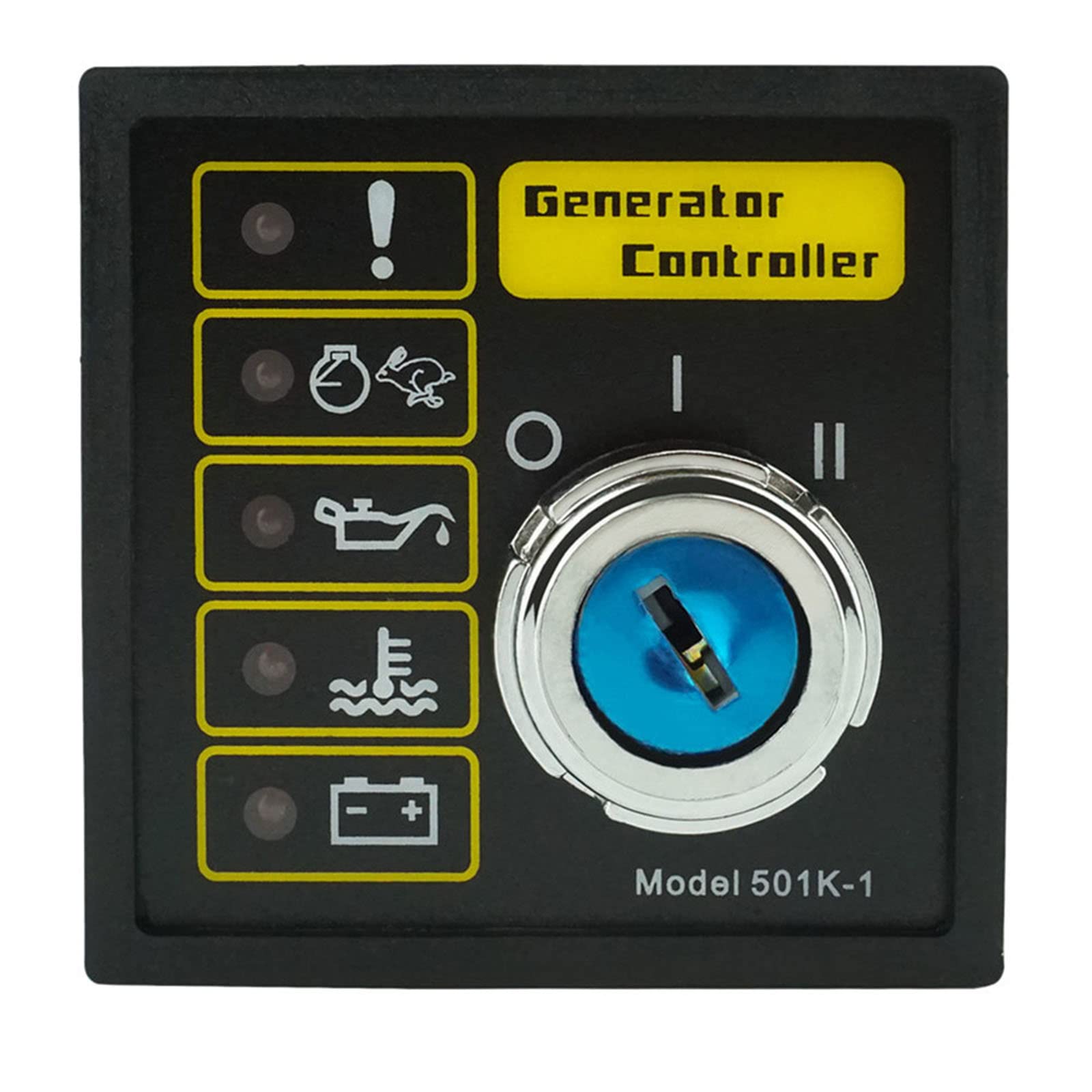 Deep Sea DSE501K Generator Controller Module - Manual Key Start Electronic Replacement Part for Power Backup & Emergency Use
