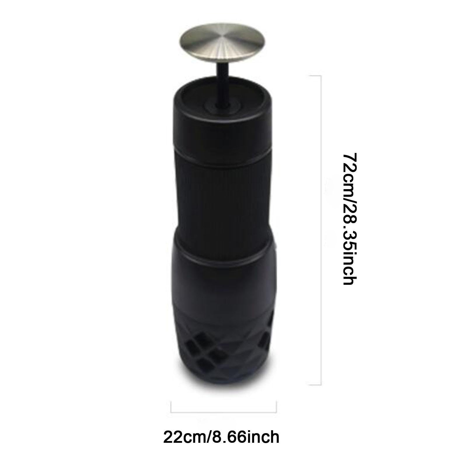Premium French Press Coffee Maker - Portable Stainless Steel Coffee & Tea Press for Travel, Camping, Kitchen - Ideal Gift for Coffee Lovers & Home Baristas