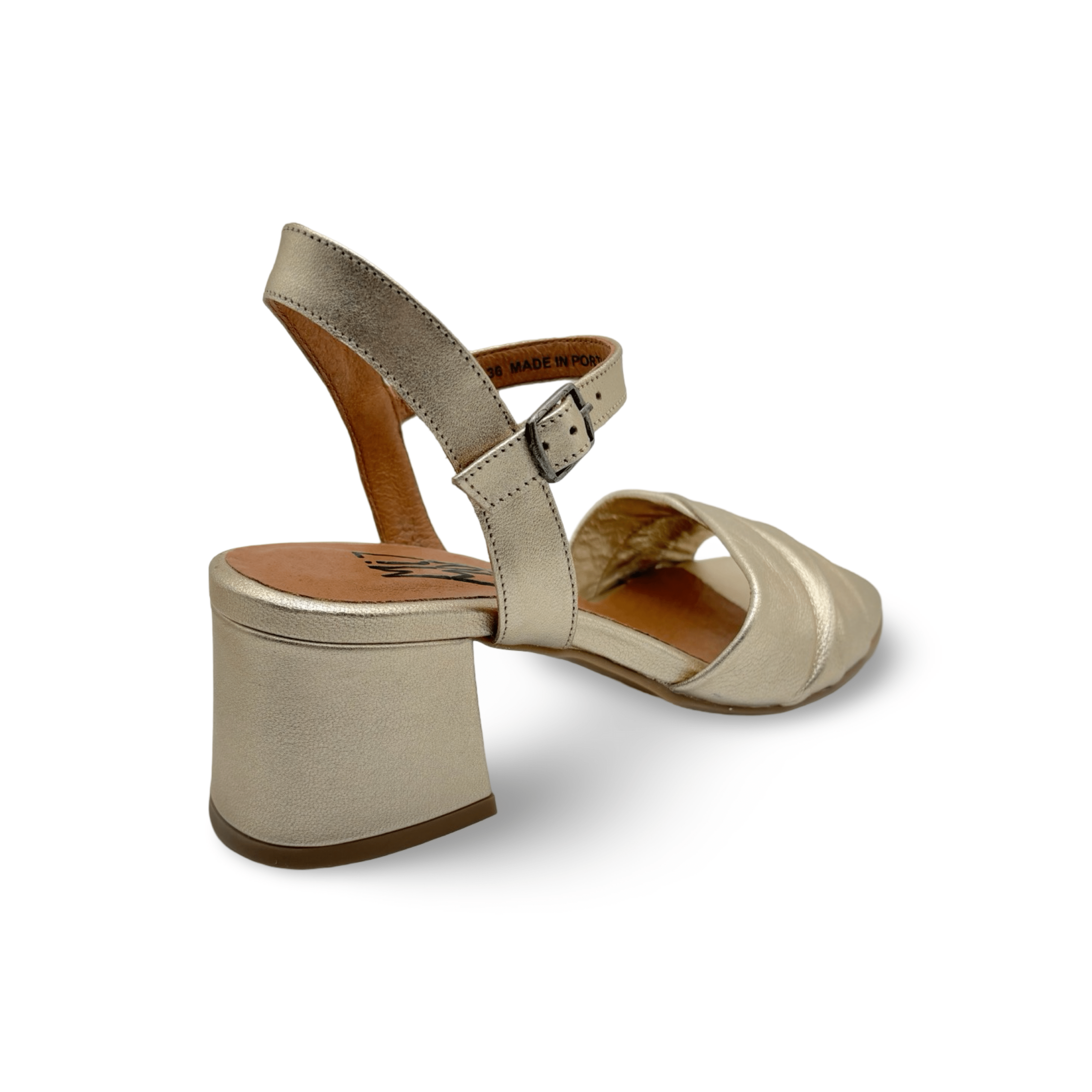 Bela Gold Sandal Women's Fashion Sandals - Comfortable Summer Beach Shoes for Outdoor Walking, Travel & Vacation