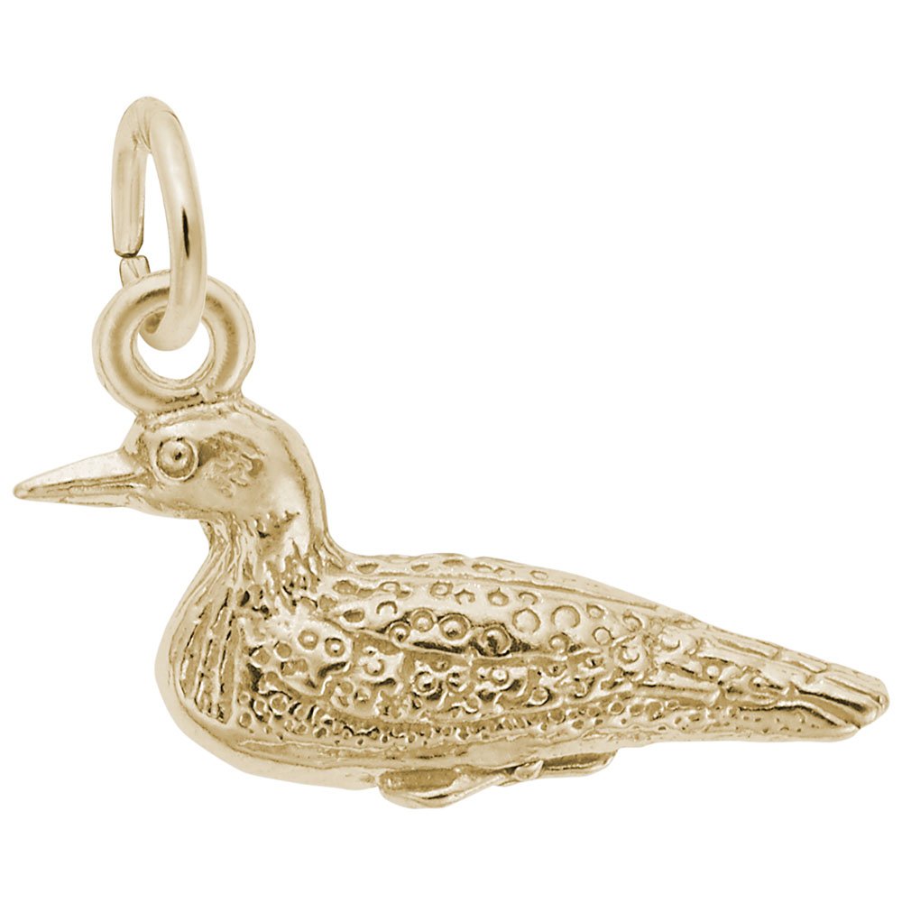 Loon Charm Pendant - Handmade Jewelry Charms for Bracelets & Necklaces - Perfect for Gifts, DIY Crafts, and Nature-Inspired Accessories
