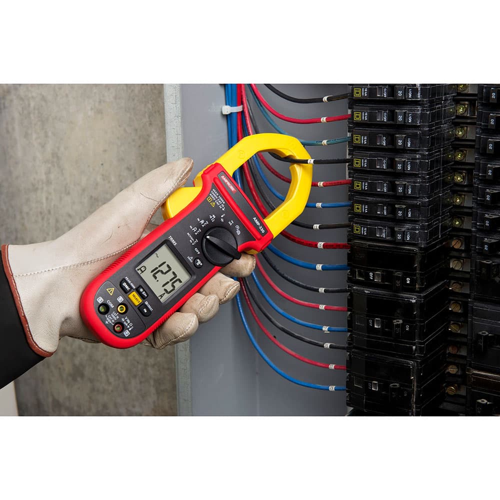 Amprobe AMP-330 1000A AC/DC True RMS Clamp Multimeter with Motor Testing - Professional Electrical Tester for HVAC, Automotive & Industrial Applications