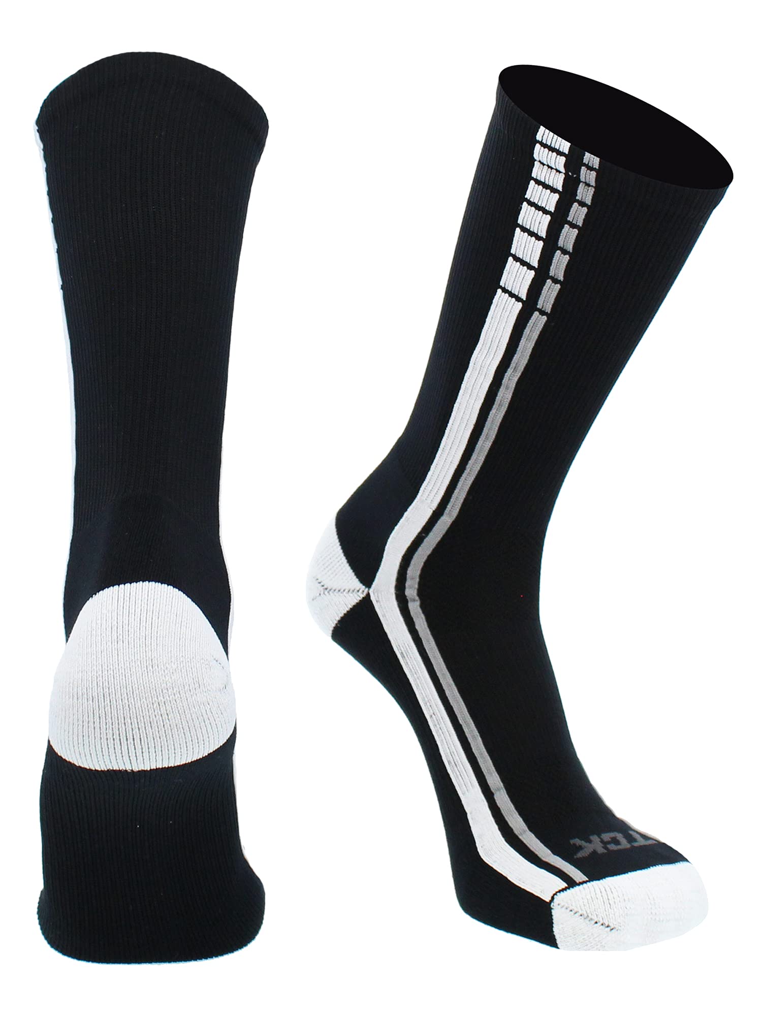 TCK Basketball Socks for Men & Youth - Breathable Crew Socks for Football, Lacrosse & Sports - Perfect for Training, Games & Athletic Performance