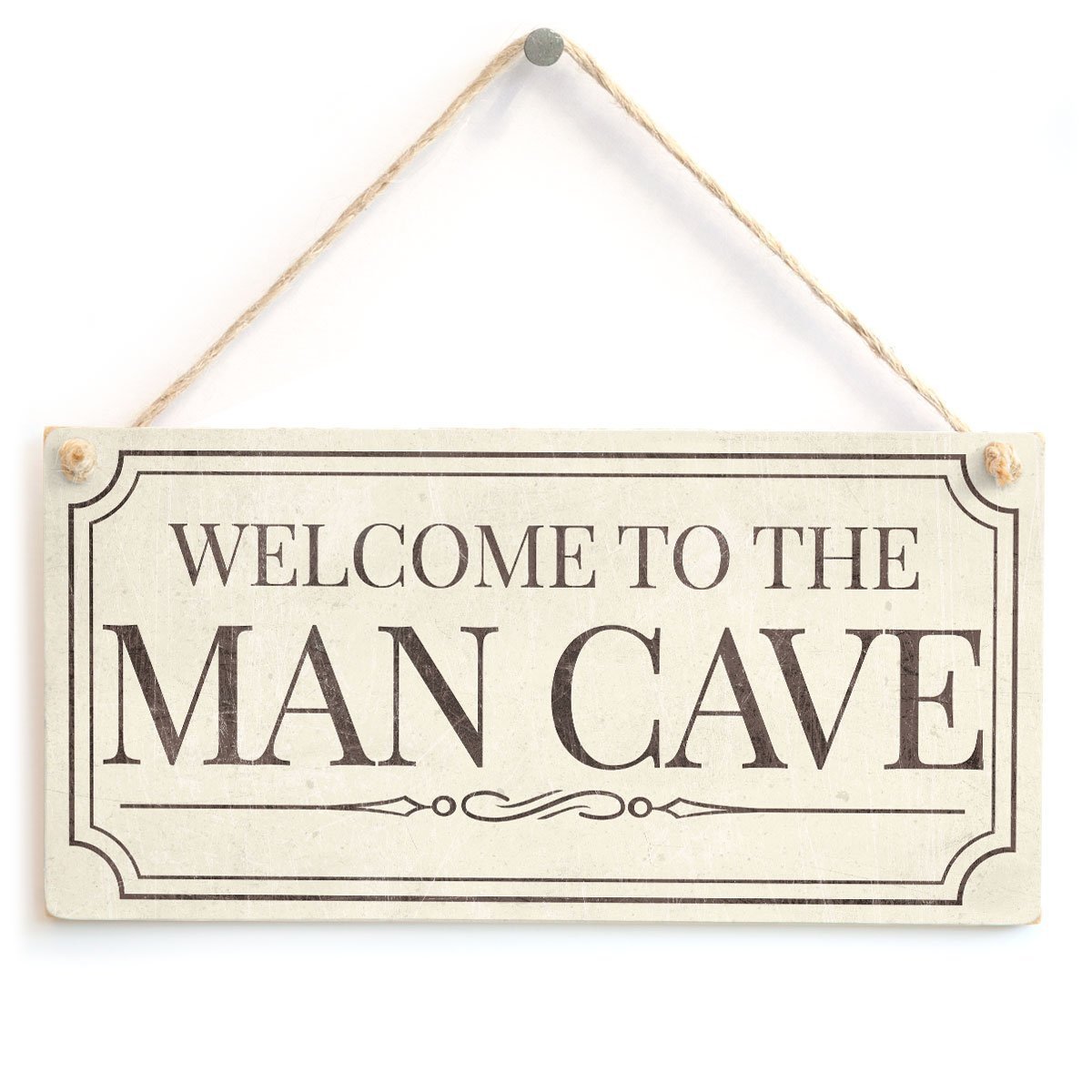 Meijiafei Welcome to The Man Cave Sign - 10