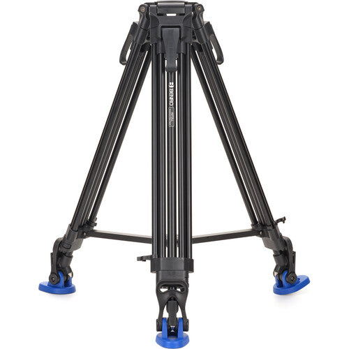 Benro Lightning Lock Video Tripod - Aluminum 60mm Bowl Head for DSLR Cameras | Perfect for Vlogging, Live Streaming & Outdoor Photography