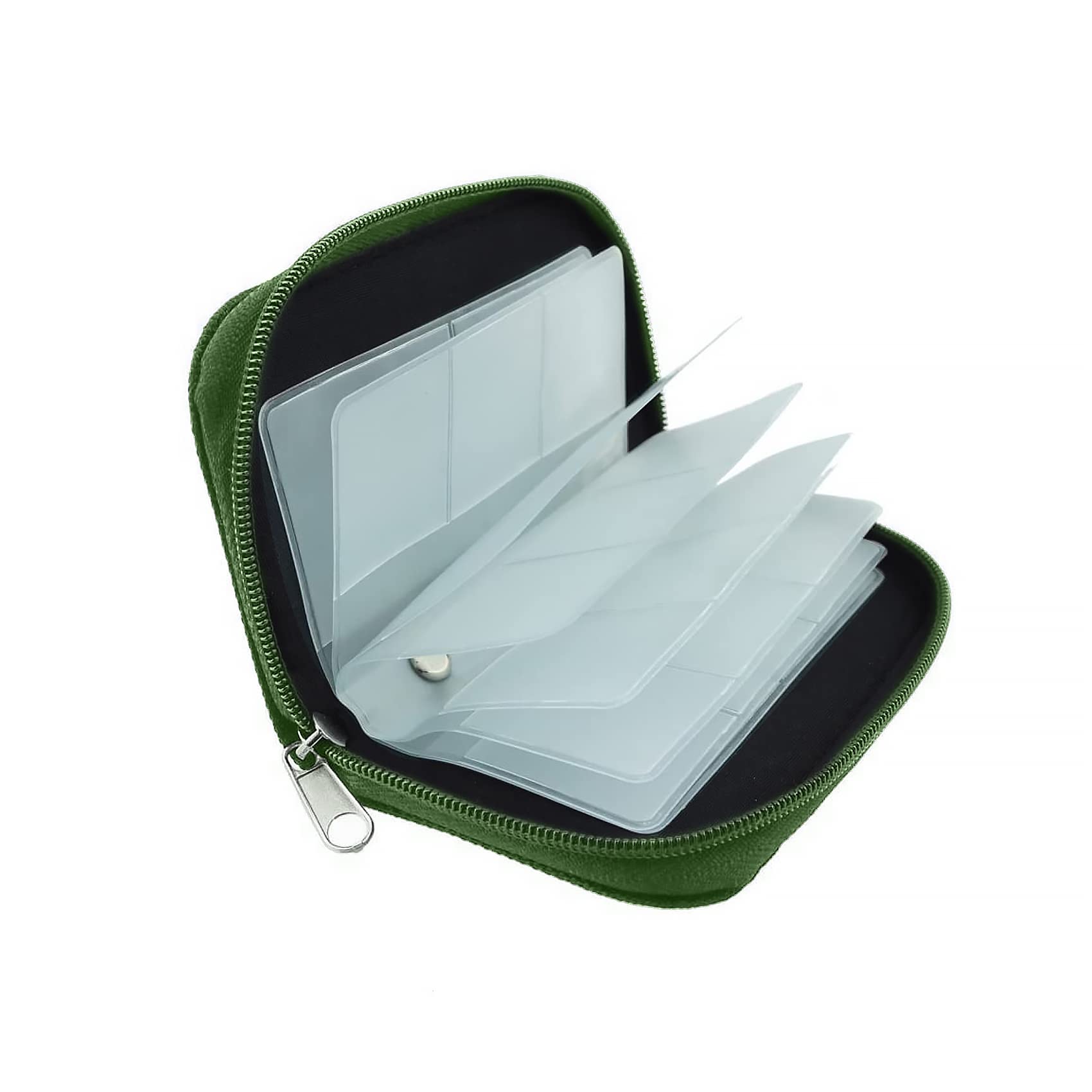 JeoPoom 22-Slot Memory Card Holder Case for SD & SDHC Cards - Durable & Compact Storage Organizer (Green) - Perfect for Photographers, Videographers & Tech Enthusiasts