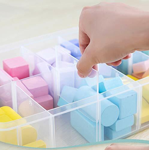3-Tier Stackable Plastic Craft Organizer with 30 Compartments - Perfect for Beads, Jewelry Making & DIY Supplies Storage - Ideal for Craft Rooms, Offices & Home Organization