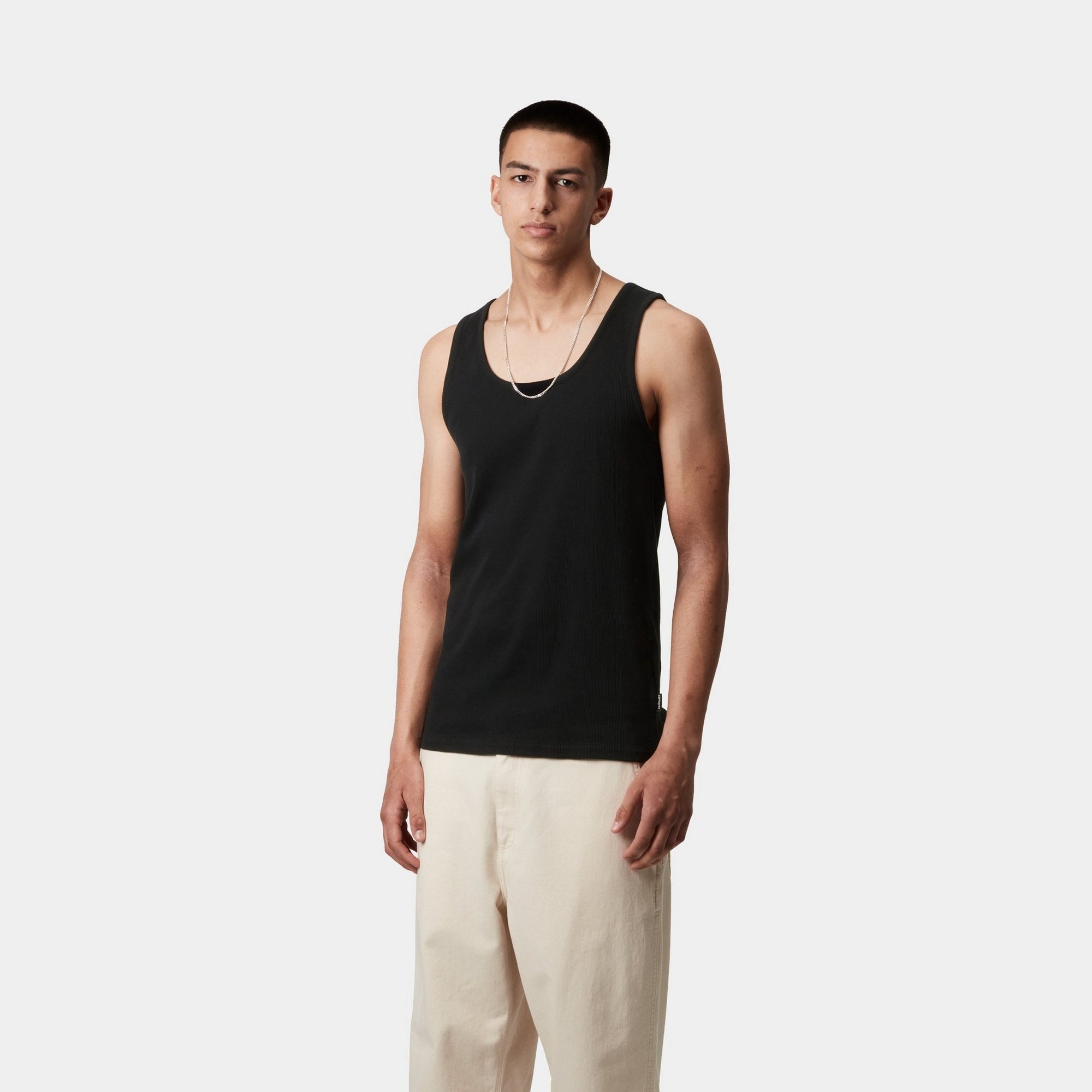 Premium Cotton Men's T-Shirt 2-Pack (Black) - Soft Breathable Fabric for Casual Wear & Gym Workouts