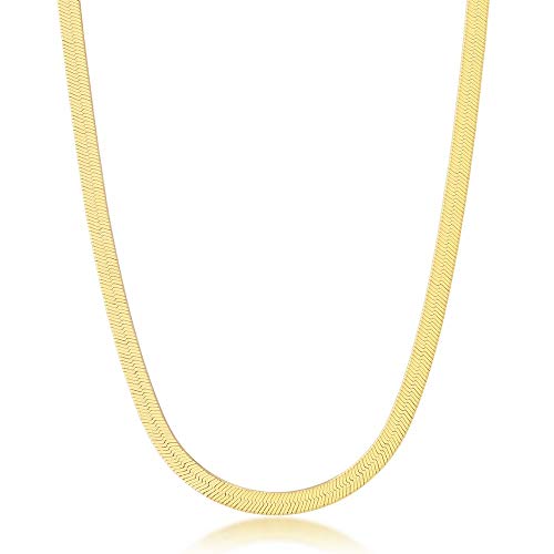 Herringbone Gold - 5mm