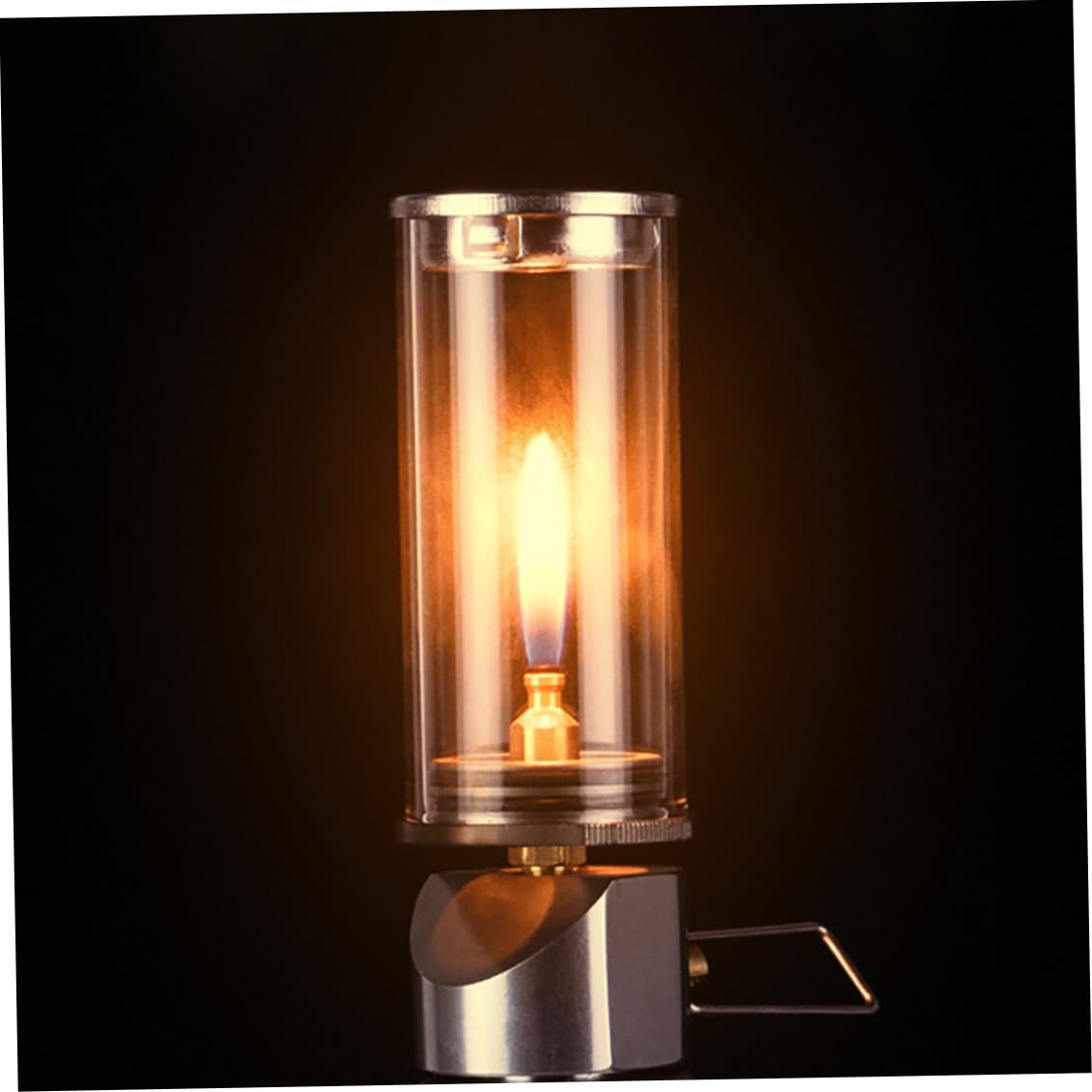 BRS-55 Portable Gas Camping Lantern - Outdoor Tent Light with Adjustable Brightness for Hiking, Backpacking & Emergency Use