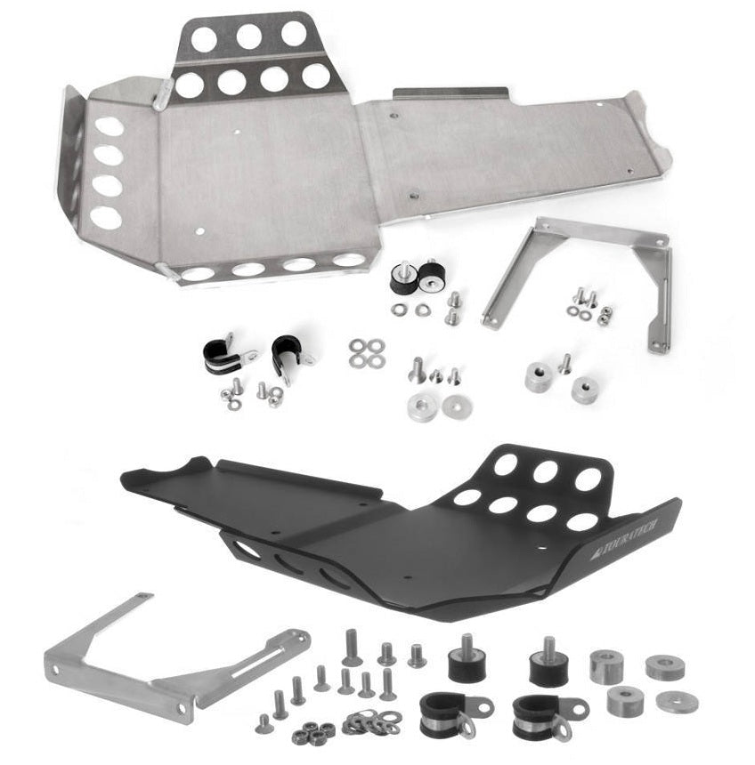Touratech R1200GS (2005-2012) & R1200GS ADV (2006-2013) Aluminum Skid Plate - Heavy Duty Engine Protection for Off-Road Motorcycle Adventures