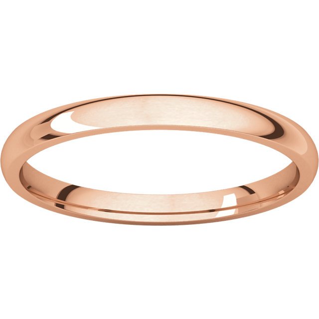 14K Gold 2mm Comfort Fit Wedding Band for Women - Elegant & Lightweight Ring for Bridal, Anniversary, or Everyday Wear