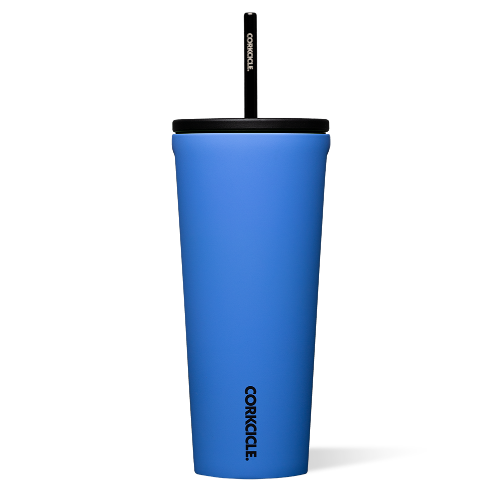 Insulated Stainless Steel Cold Cup - Double Wall Vacuum Insulated Tumbler for Iced Coffee, Tea & Cold Drinks - Keeps Beverages Cold for Hours - Perfect for Office, Travel & Outdoor Activities