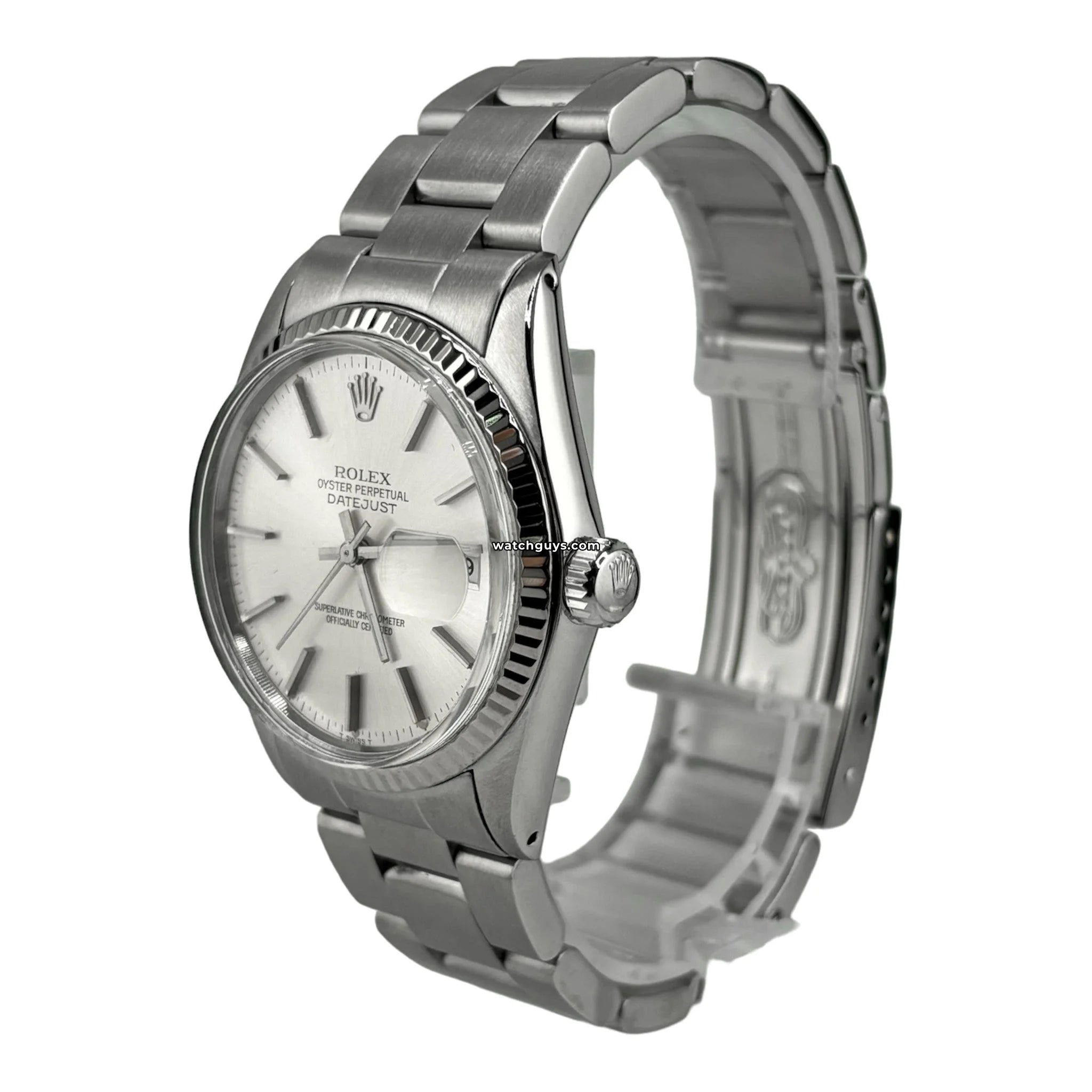 Rolex Datejust 16030 Men's Watch - Stainless Steel Silver Dial - Luxury Automatic Timepiece for Business, Gifts & Special Occasions