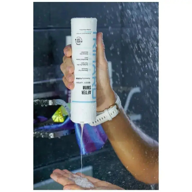 After Swim Body Wash - Chlorine & Salt Water Neutralizing Shower Gel for Swimmers | Post-Swim Hydrating & Refreshing Body Wash for Pool, Beach & Outdoor Activities