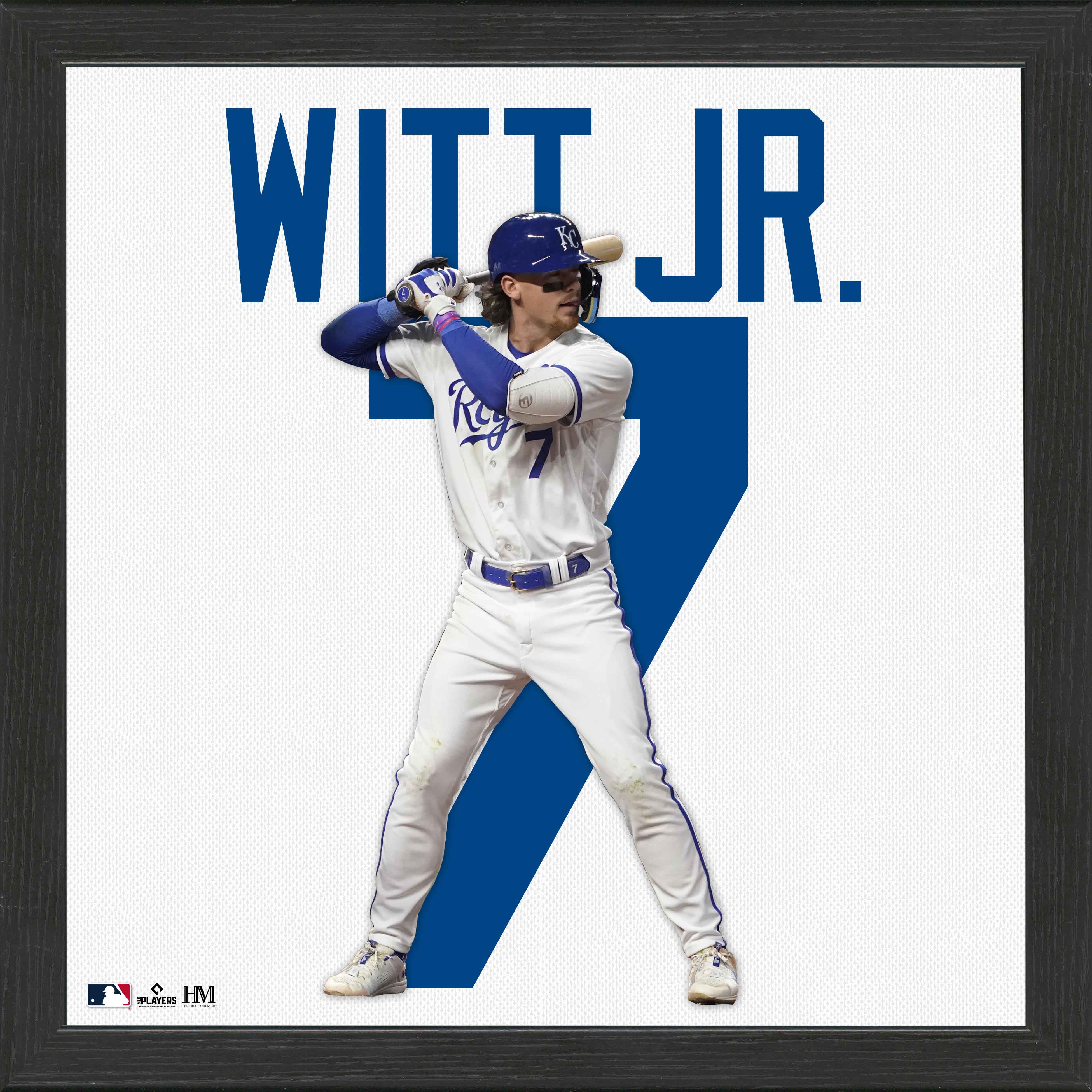 Bobby Witt Jr Kansas City Royals Jersey - Authentic MLB Baseball Player Jersey for Men - Perfect for Games, Fan Events & Sports Collectibles